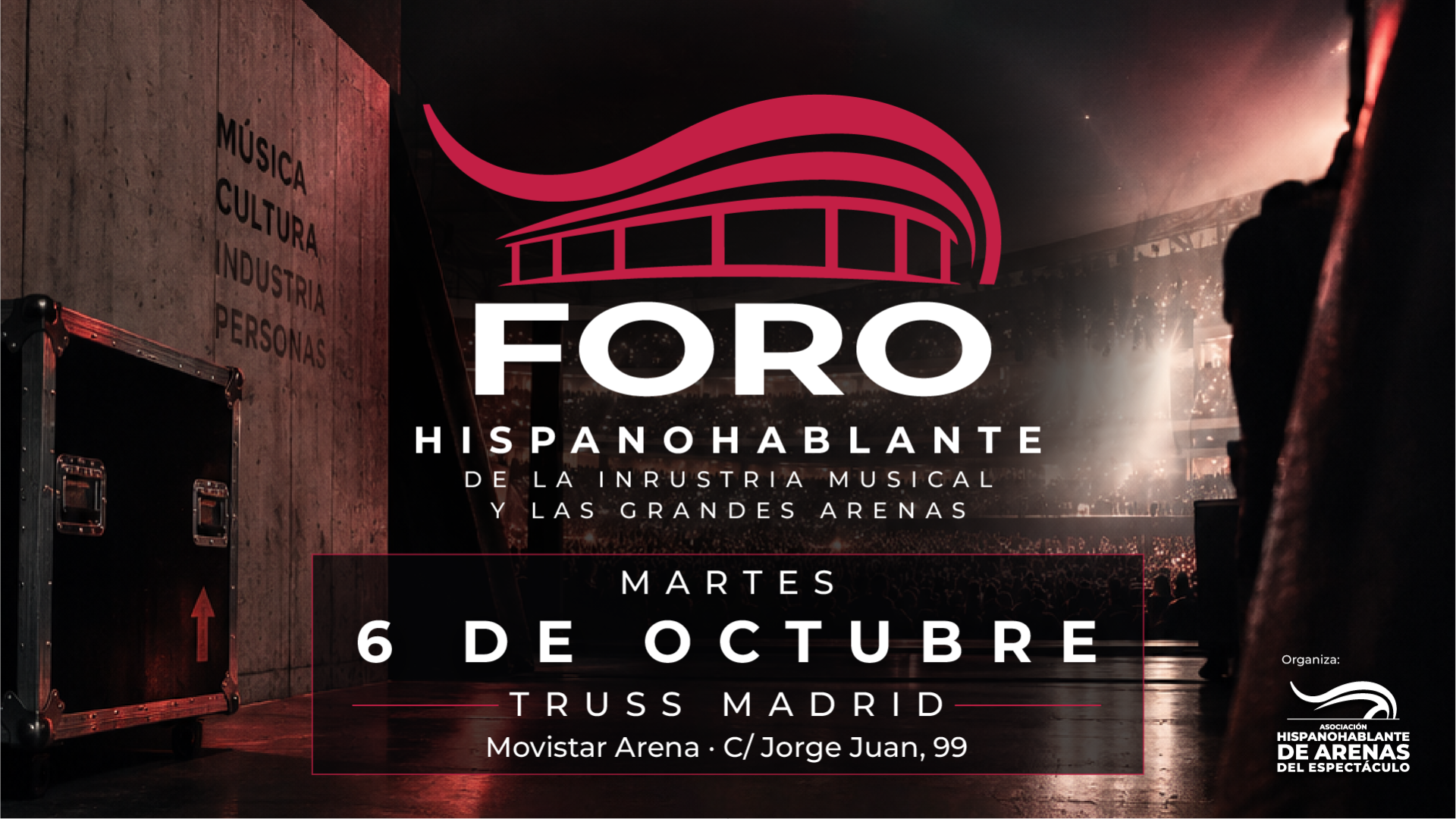 Foro Hispanohablante de la Industria Musical y las Grandes Arenas en Movistar Arena