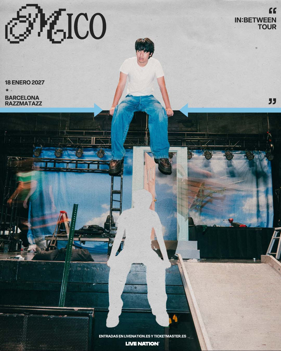 Cartel de MICO en Razzmatazz Barcelona el 18 de enero de 2027